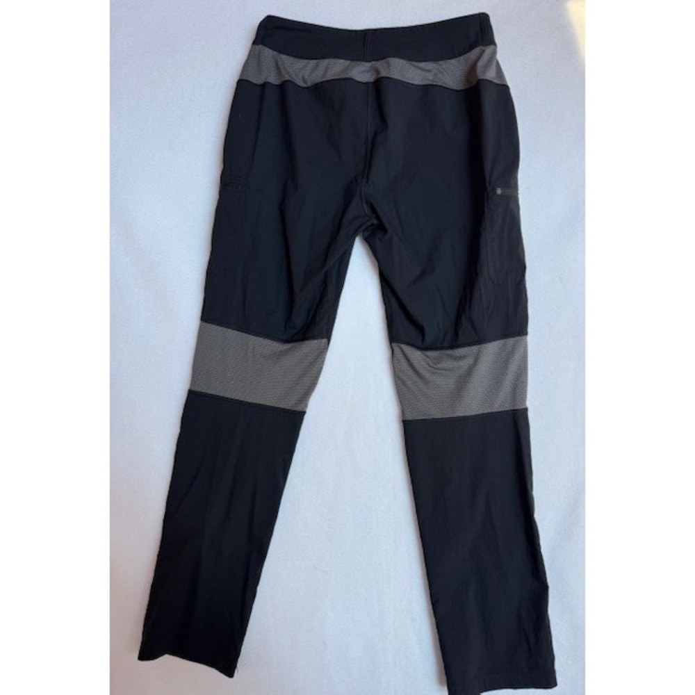 Merrell Womens Sz 10 ETA LT Hiking Trail Pant Nylon Vented Cargo Black EUC‎